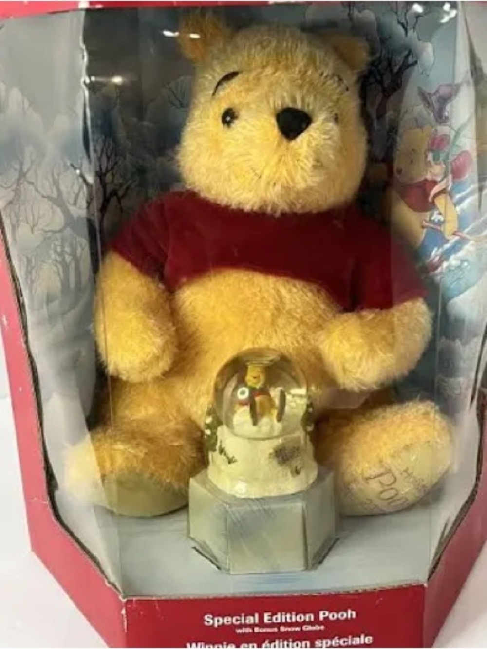 Winnie the Pooh Special Edition  Collectible with Snow Globe